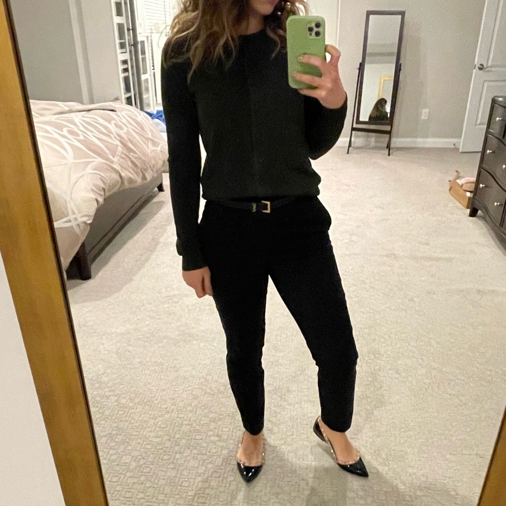 H&M black work pants